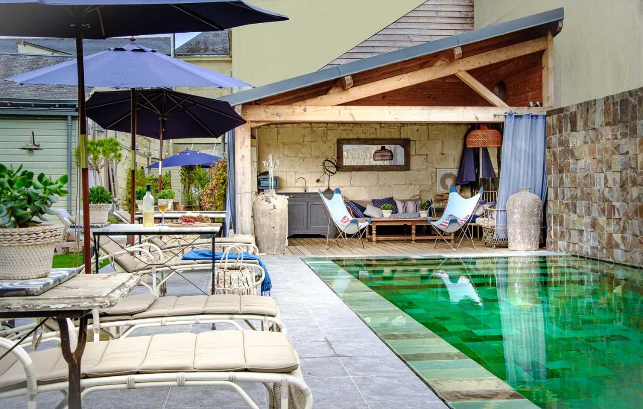 La Marine De Loire Hotel & Spa Montsoreau Zewnętrze zdjęcie